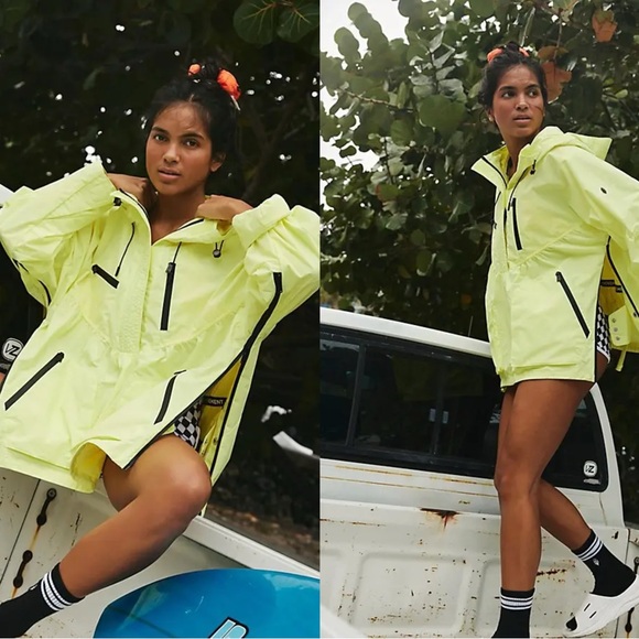 Free people FP Movement Peak To Peak Popover Ski/hiking jacket size S NWOT - Picture 3 of 10